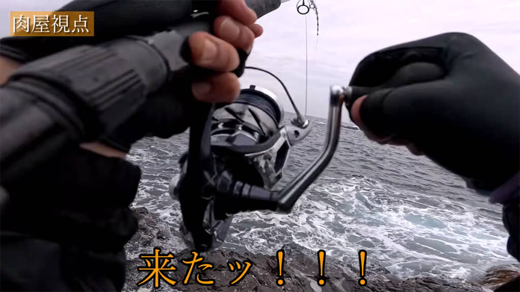 再び肉屋にアタリが
