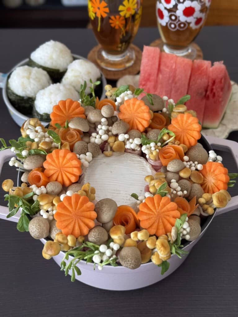 kayoさんが作ったお花畑鍋
