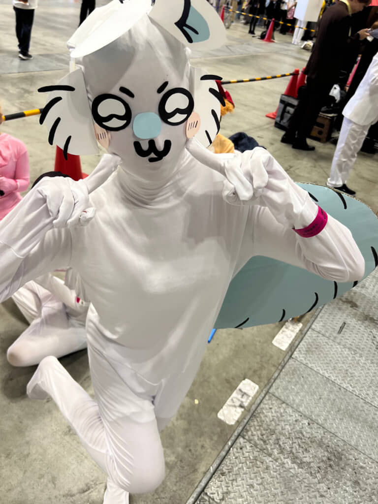 ……からの全力モモンガ。ある意味証明にはなりそう(コスプレイヤーとしての根性の)