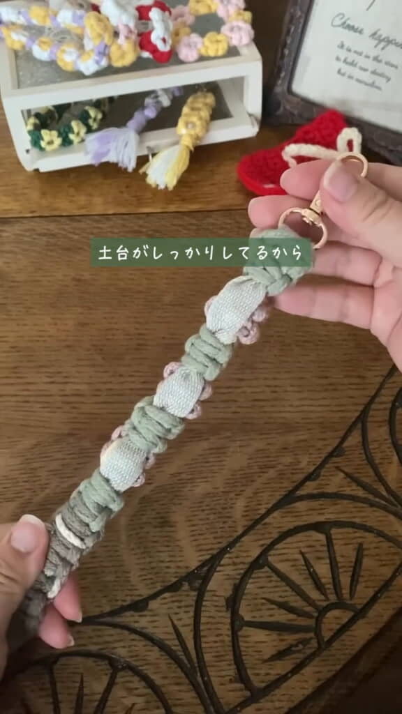 これならば花の形が崩れにくいですね
