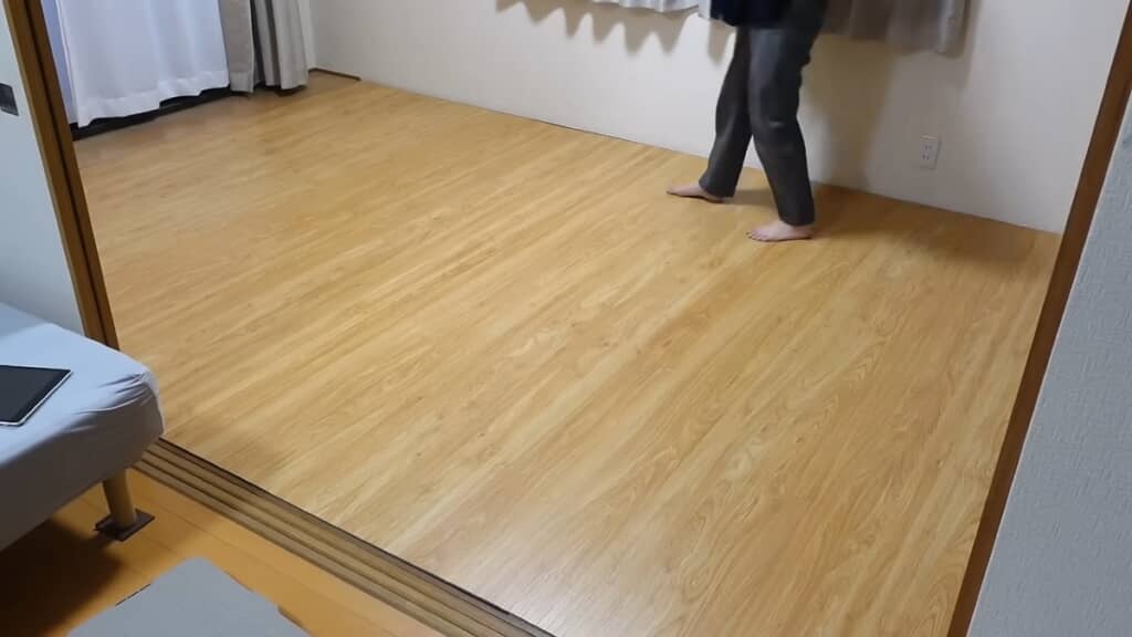 畳をフリーリングにリフォーム