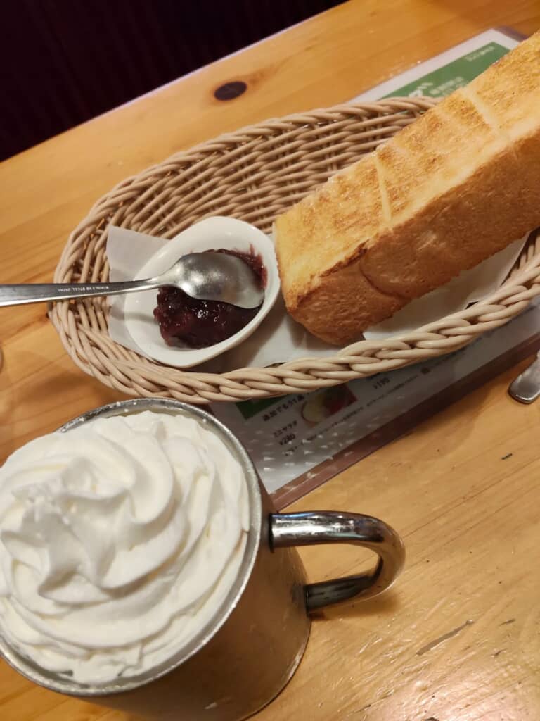 コメダ珈琲店のモーニング
