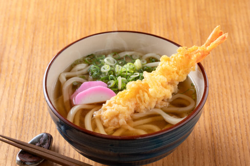天ぷらうどんのイメージ