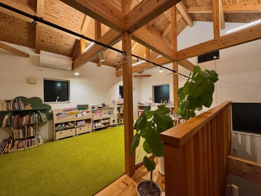 投稿者が27歳の頃に建てた注文住宅のキッズスペース