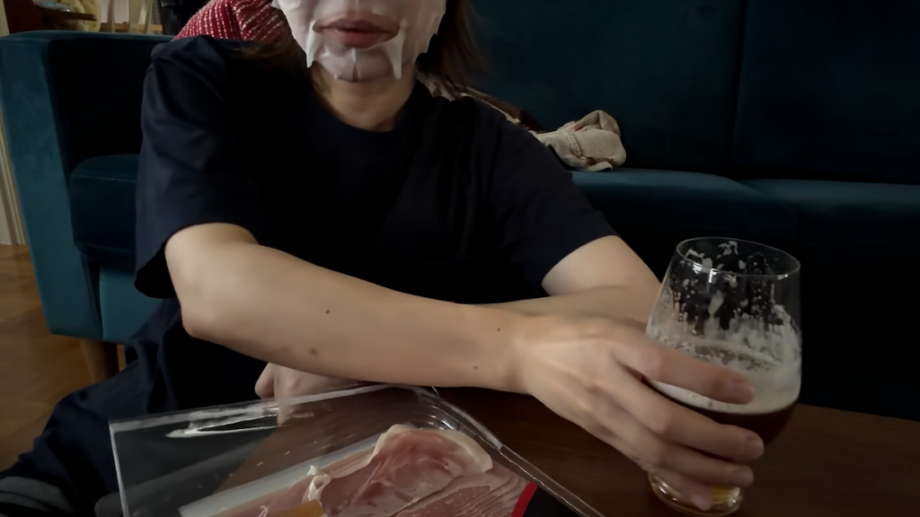 夜は一人宴会を満喫
