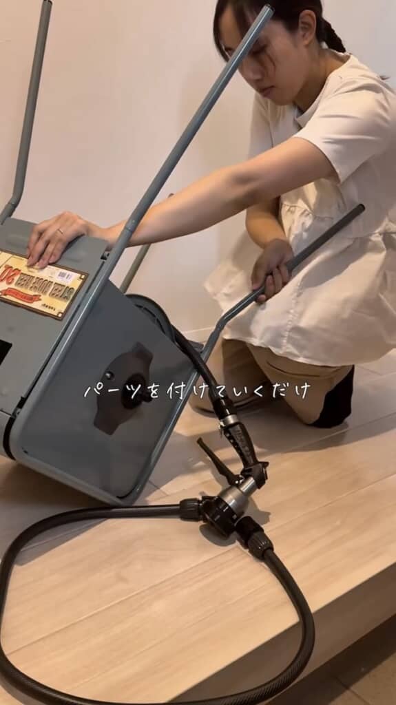 組み立ても簡単