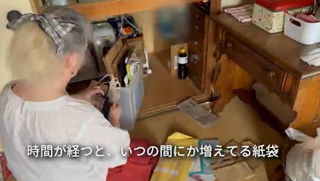 いつの間にか増えている紙袋