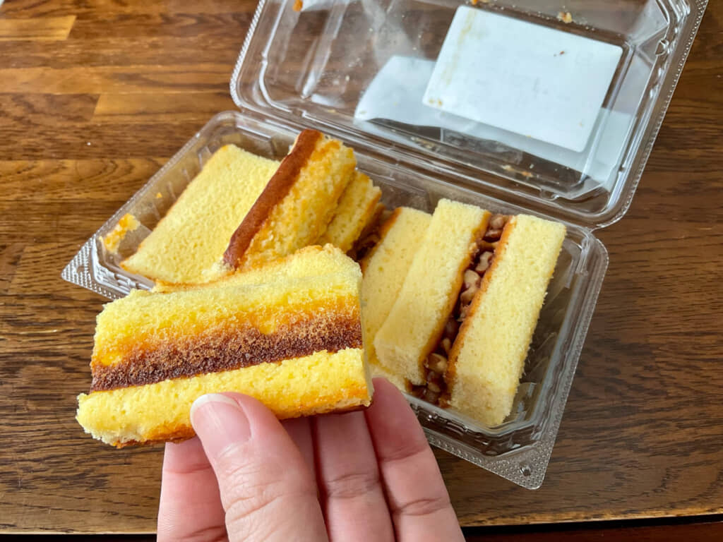 マルセイバターケーキの切り落とし