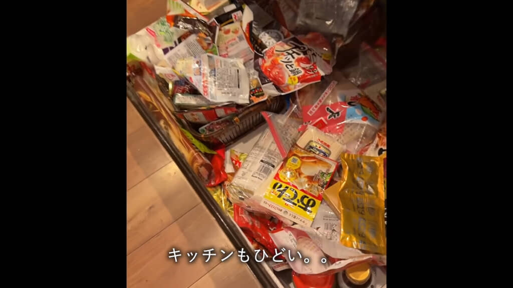 キッチン引き出しビフォー