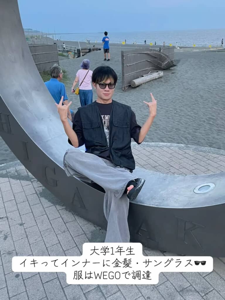 インナーカラーやサングラスにも挑戦しました