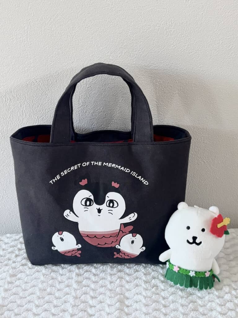 リメイクしてミニトートを作りました!