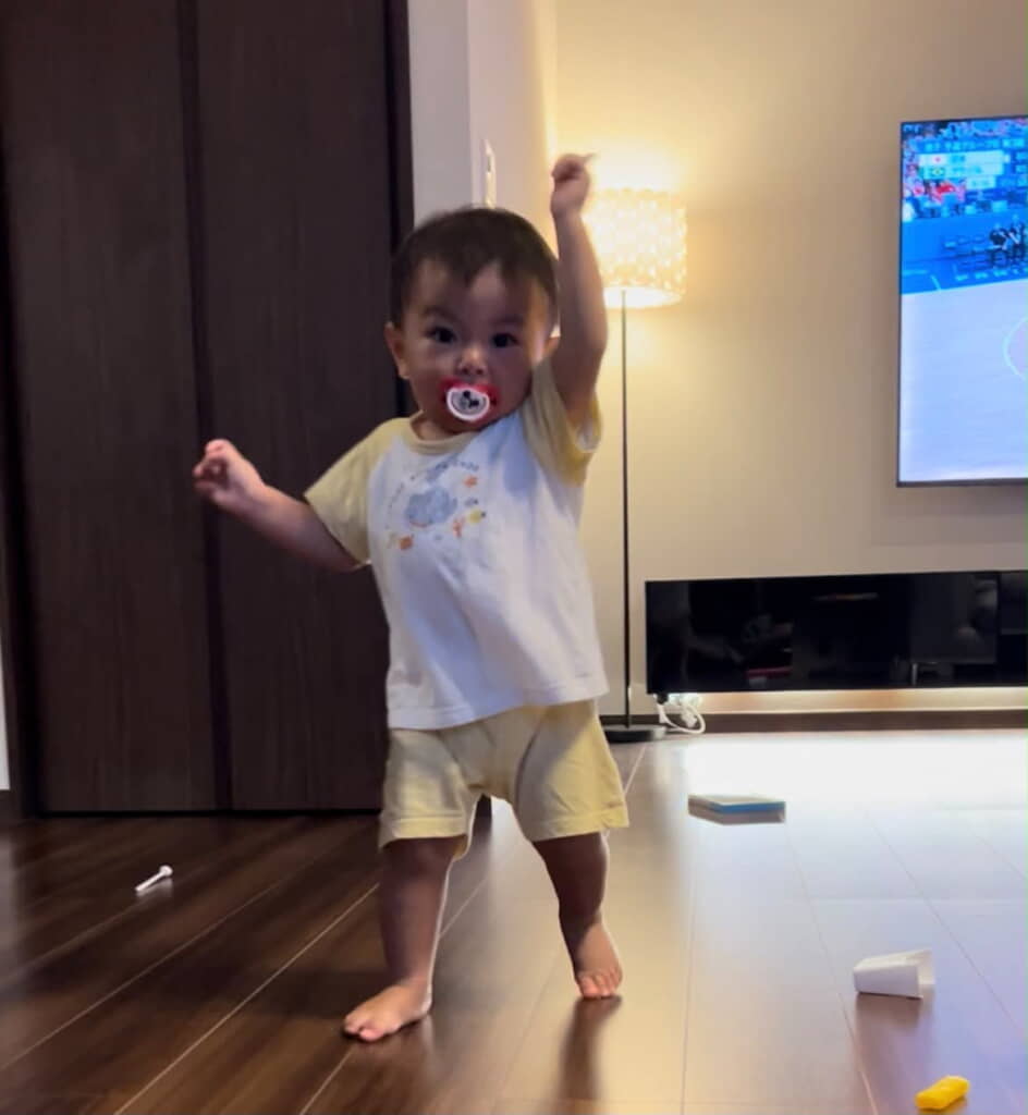 元気はつらつ1歳時