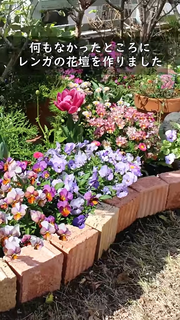花壇がどんどん増えていきます
