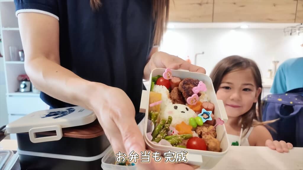 スイス在住のママが子どもたちに作った日本のお弁当