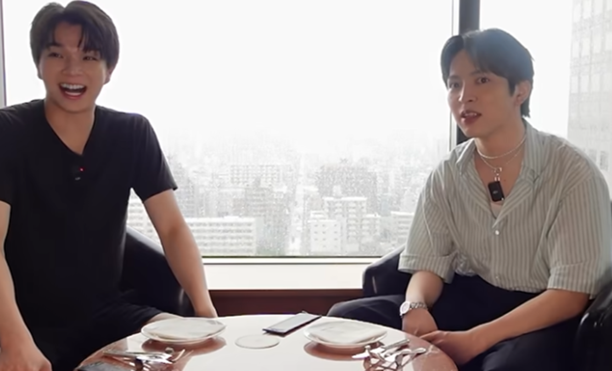 M!LK吉田仁人・塩崎太智、都内ホテルのアフタヌーンティーに「めちゃくちゃ美味しい」「うわっ凄い」 ファンから「行きたい」「調べた」の声（1/3） | 音楽 ねとらぼ
