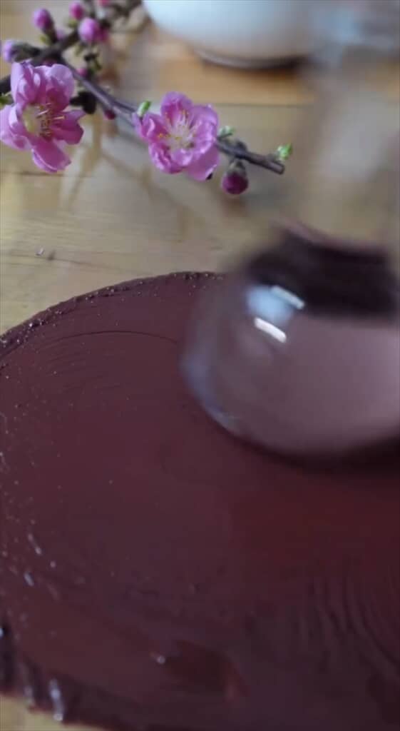 桃の木から絵の具を作る方法