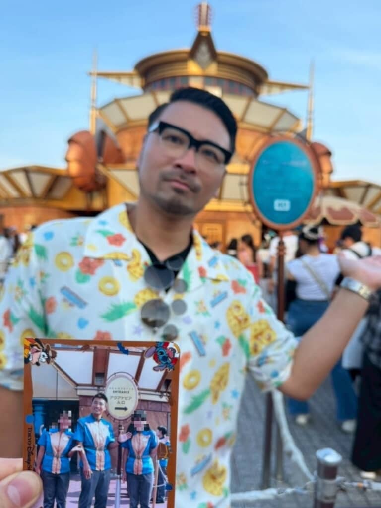 アクアトピア入口で当時を再現（※画像は一部編集部加工）