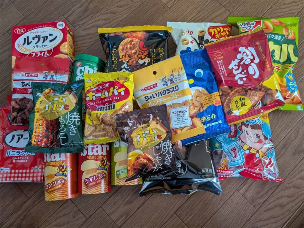お菓子セットの中身