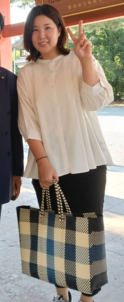 AIで髪色を変える前の写真