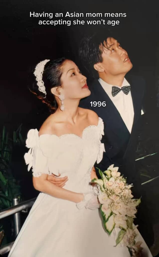 30年前、当時20代だったアイリーンさんのお母さん