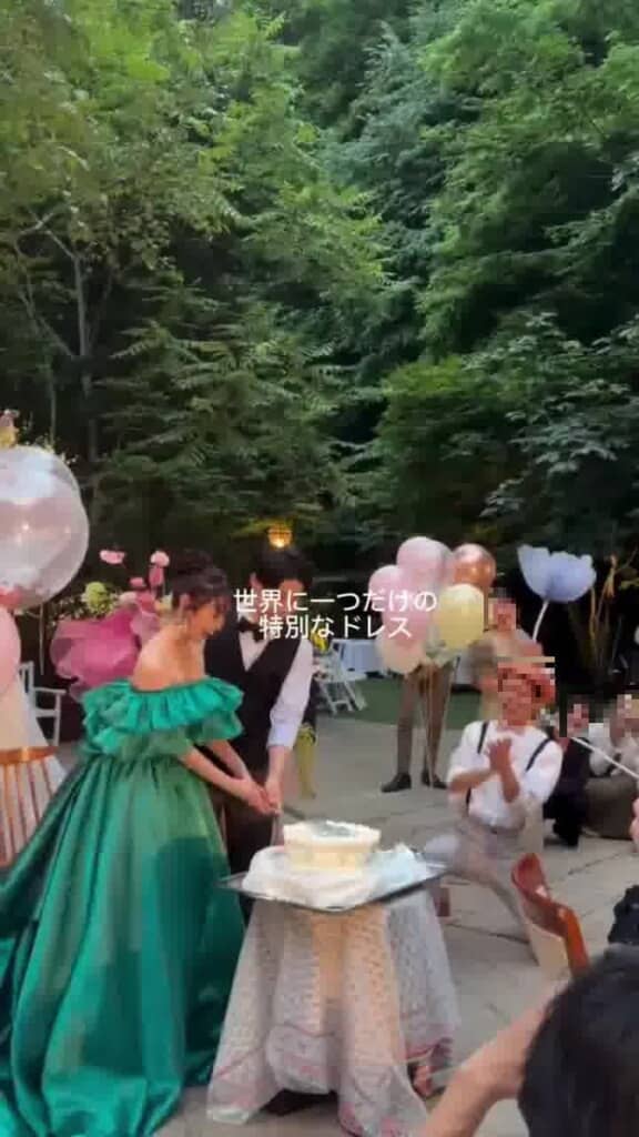世界に1つだけのドレスが完成！