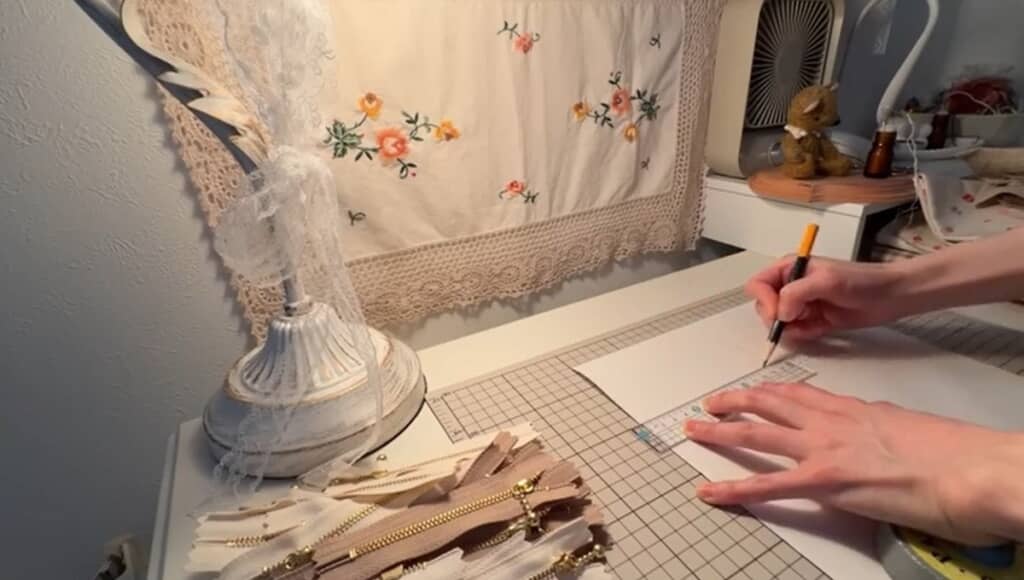 型紙を作ります