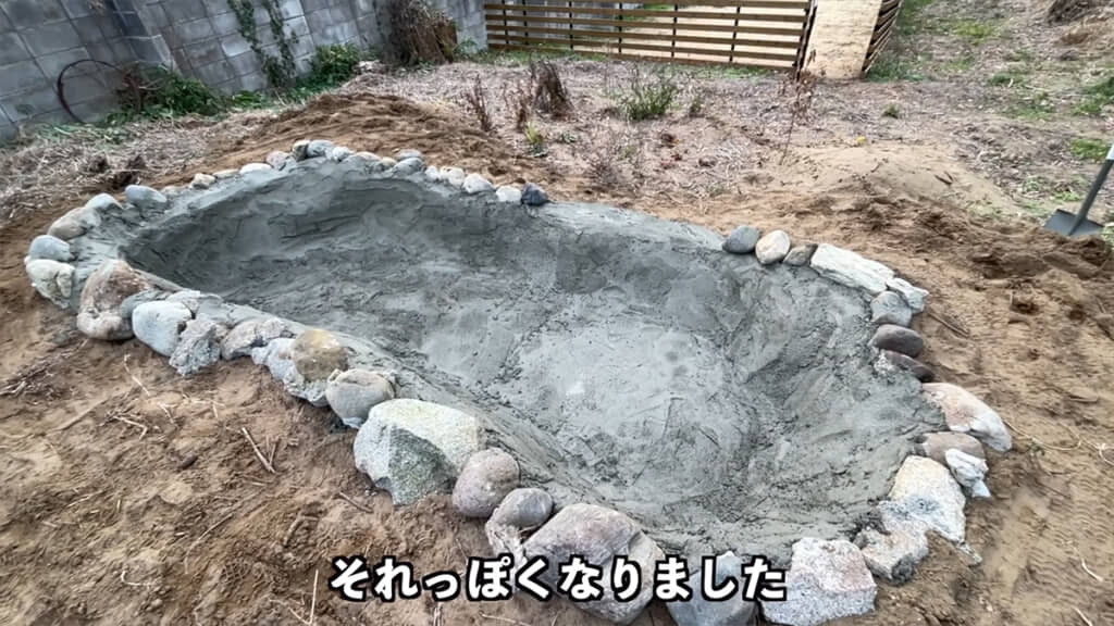 段々と池っぽくなってきました