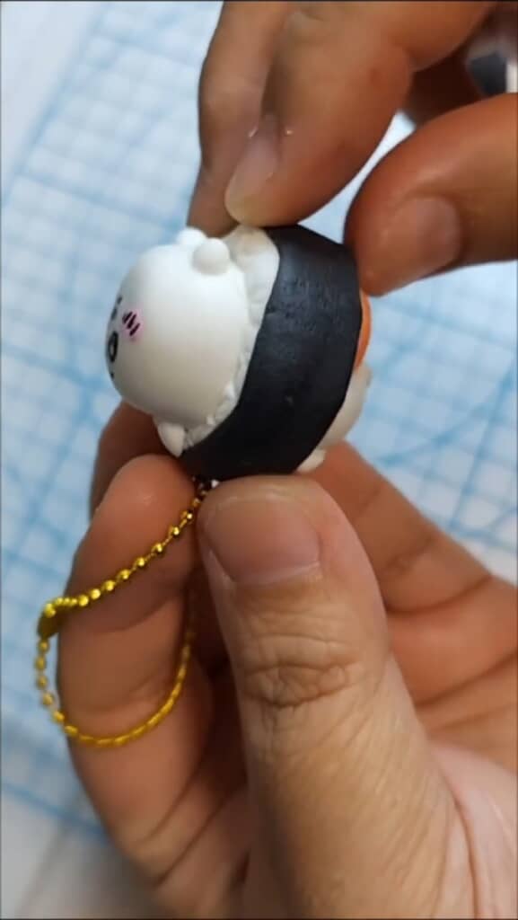 顔が逆向きになっている！