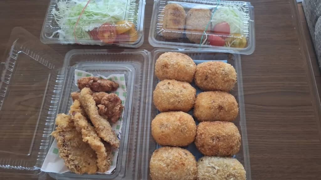 義母が朝5時に起床して作った大量の料理