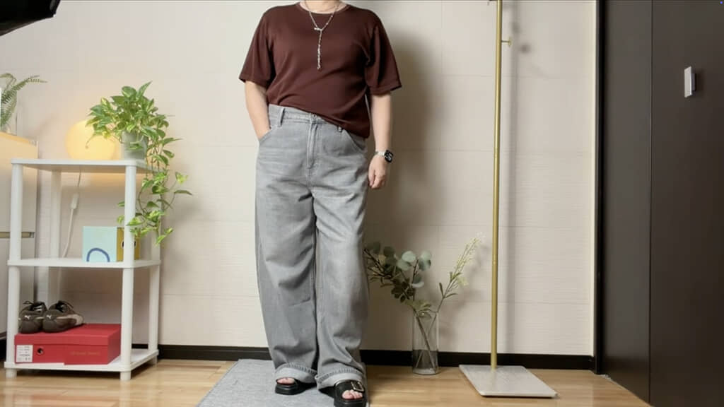 ブラウンを合わせてもおしゃれ