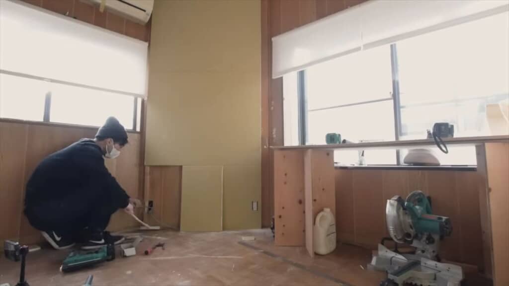ふかし壁を作る