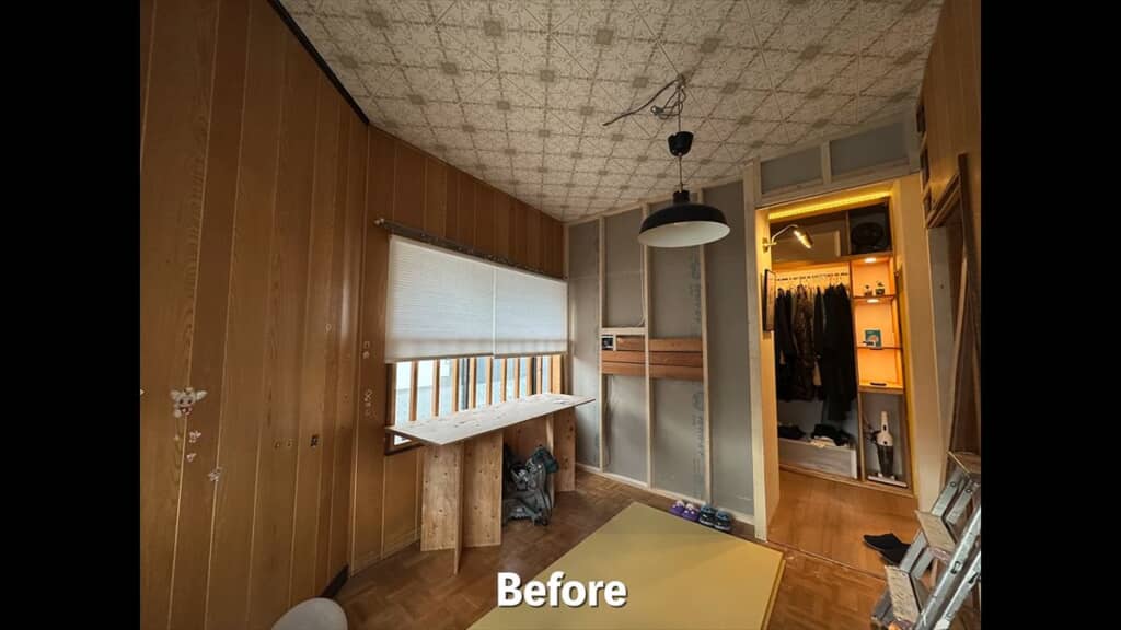 DIY前の部屋