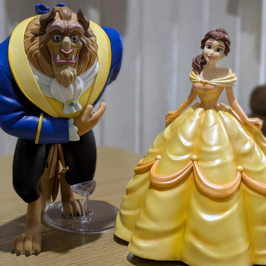 美女と野獣がそろいました!