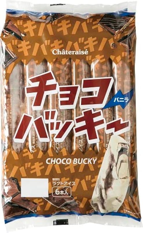 [冷凍] シャトレーゼ チョコバッキーバニラ 6本入