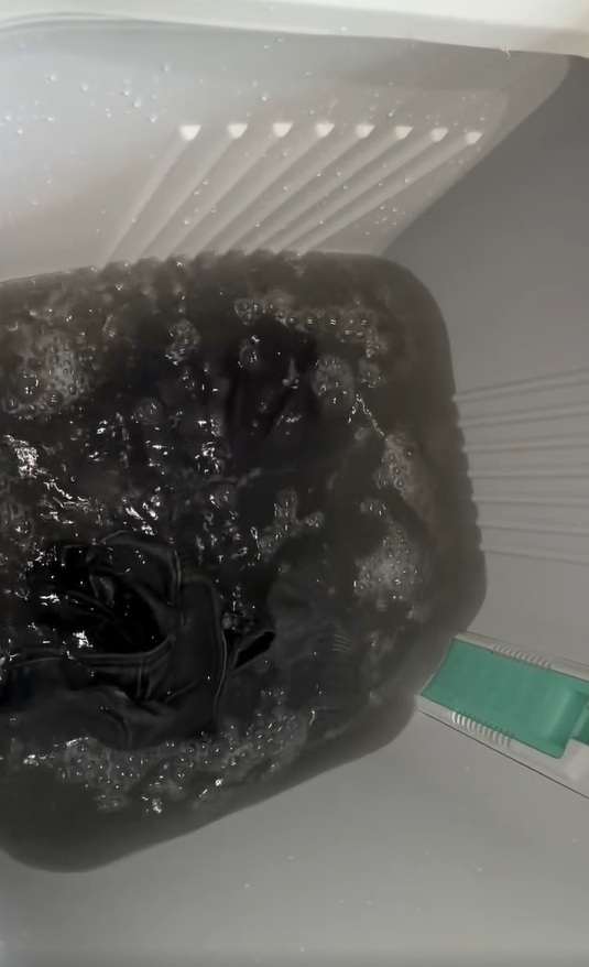 水が黒くなるほどしっかり洗えました