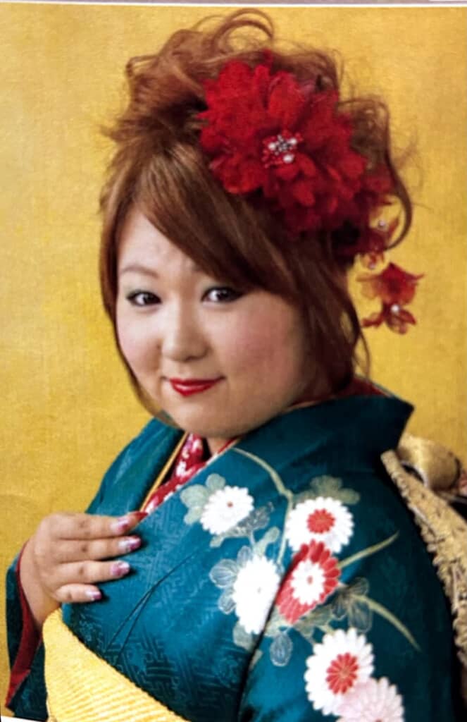 成人式の振袖姿