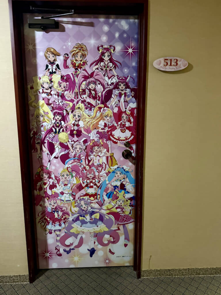 ドアもしっかりプリキュア仕様