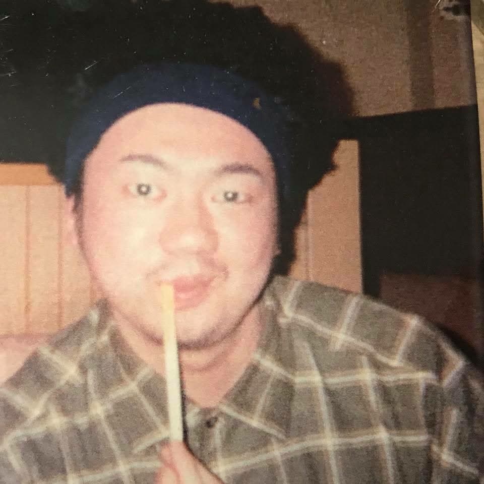 アフロ時代の阿蘇さん