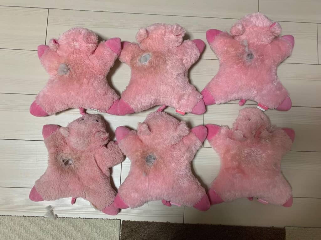 お気に入りのぬいぐるみはストック