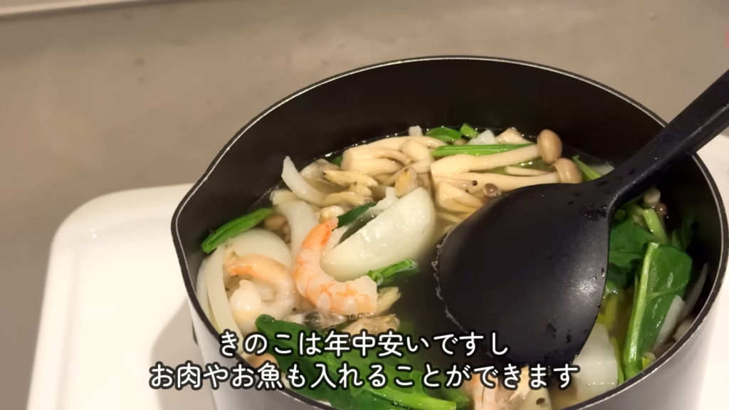 味付けもしやすく、味変も簡単