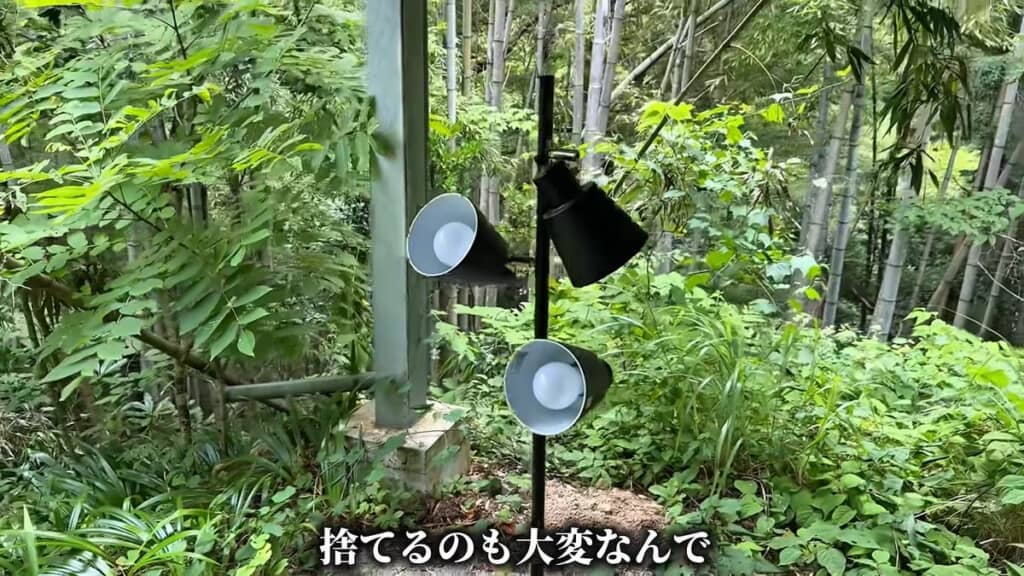 壊れてしまったスタンドライト