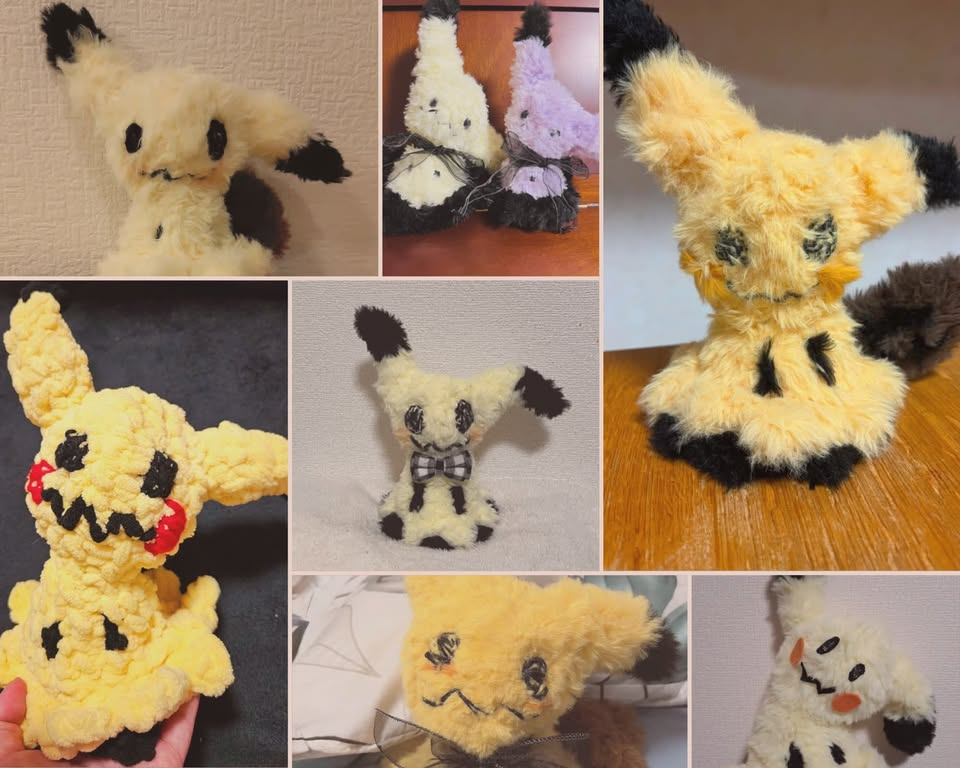 どれもふわふわでかわいい!