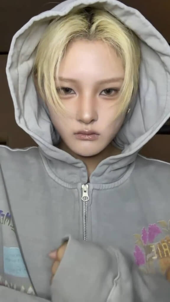 男装メイク後(アフター)