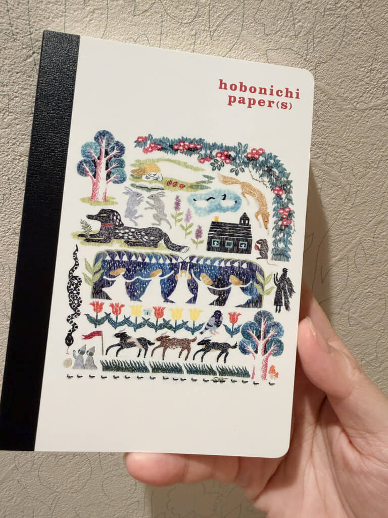奥見伊代さんのイラストがデザインされたメモ帳
