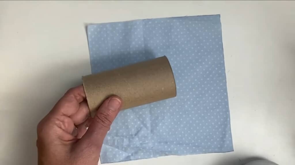 トイレットペーパーの芯を活用(※画像はYouTubeチャンネル/「Djanilda Manualidades Fáciles」から)