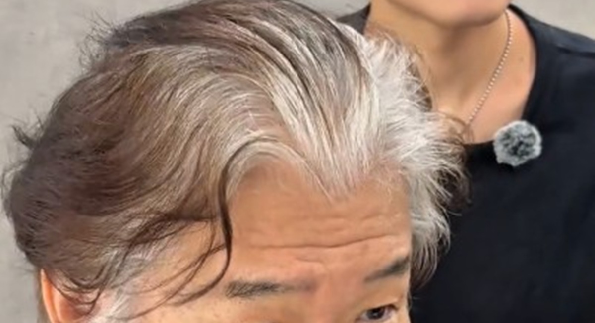「老けたね」と言われた男性→“チャラ爺”を目指して髪を染めたら……「え?モデル変わった?」 衝撃の姿に「これはカッケェ」(1/2) | 美容 ねとらぼ