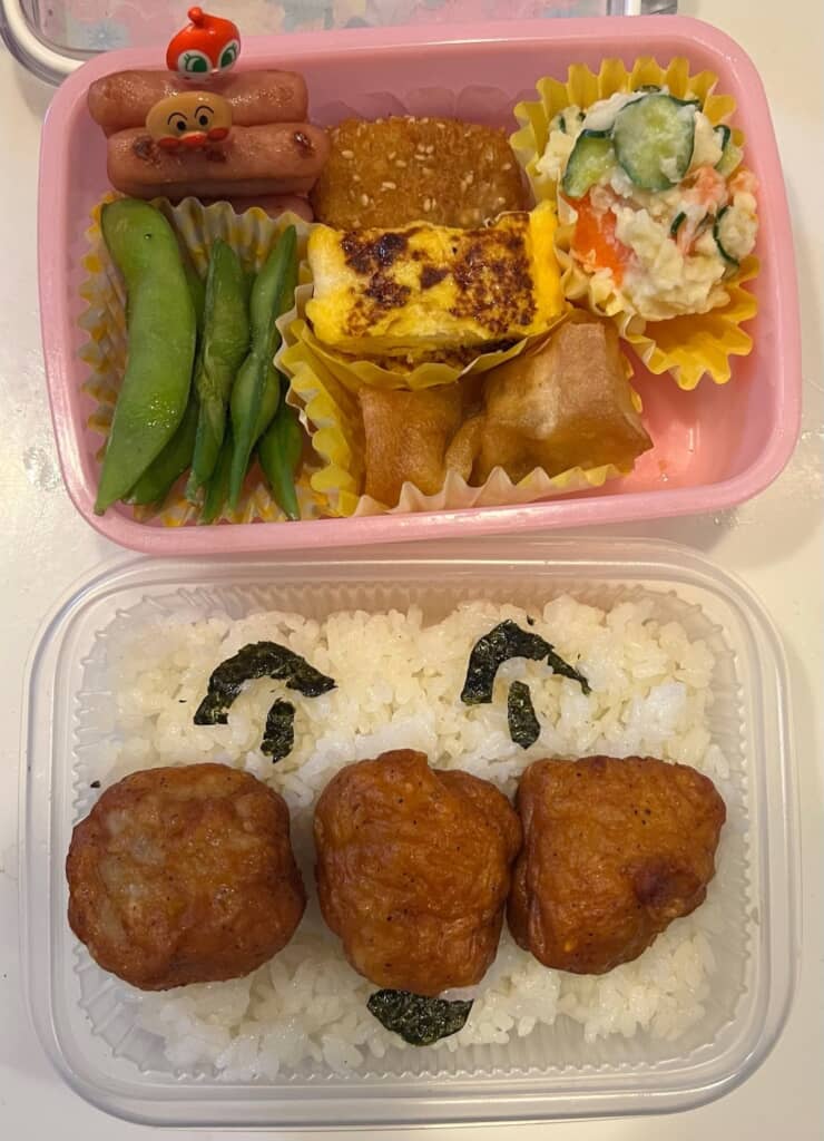 唐揚げでアンパンマン！
