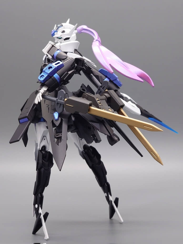 ポニーテール部分はディナイアルガンダム