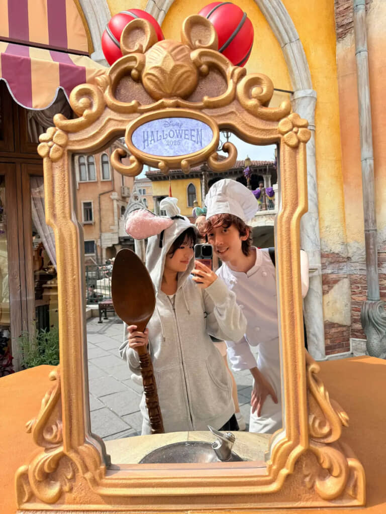 ハロウィン限定のフォトスポットも