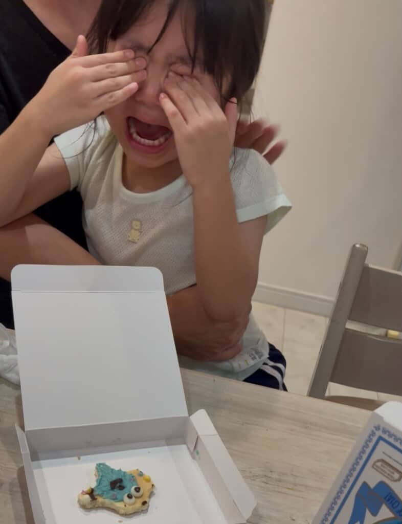 大号泣の息子くん